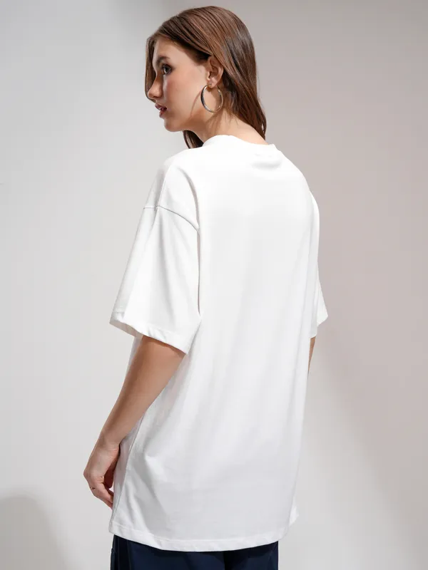 Printed Oversized Fit T-Shirt