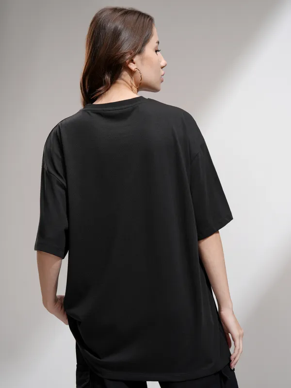 Printed Oversized Fit T-Shirt