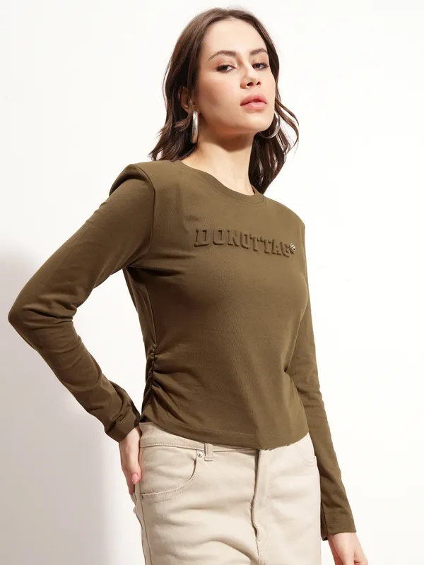 Printed Oversized Fit T-Shirt