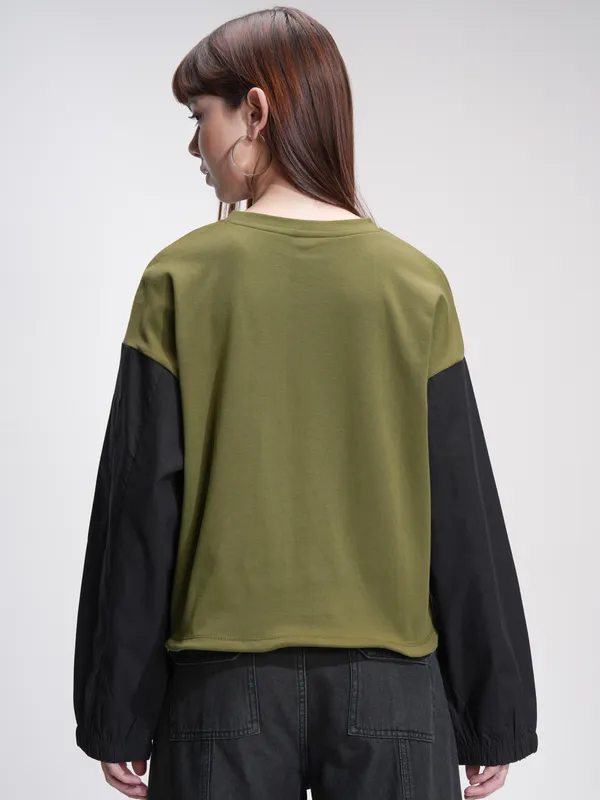 Printed Oversized Fit T-Shirt