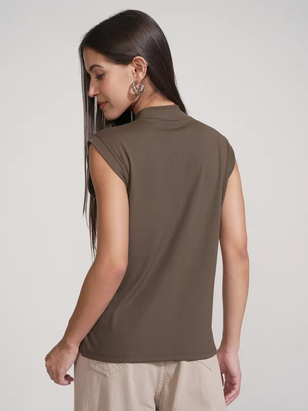 Solid Regular Fit T-Shirt