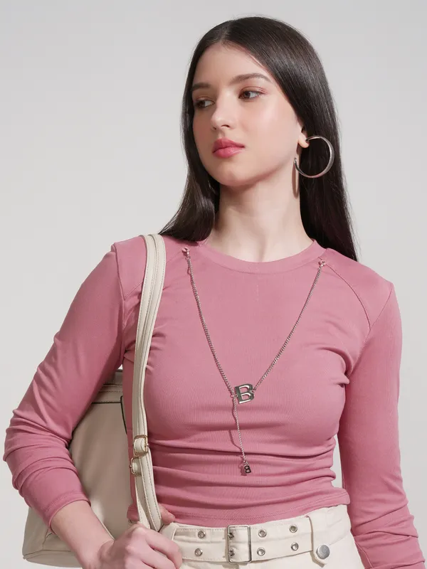 Solid Regular Fit T-Shirt