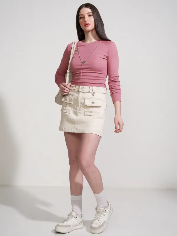 Solid Regular Fit T-Shirt