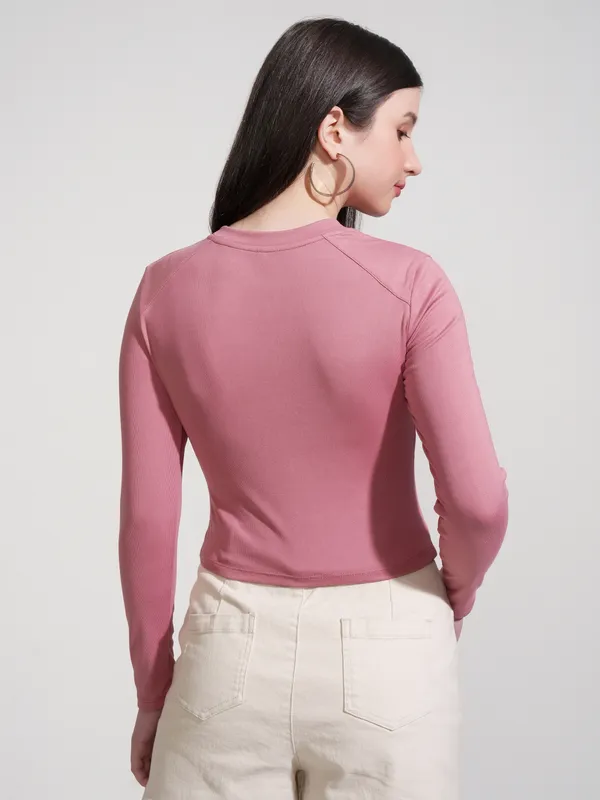 Solid Regular Fit T-Shirt