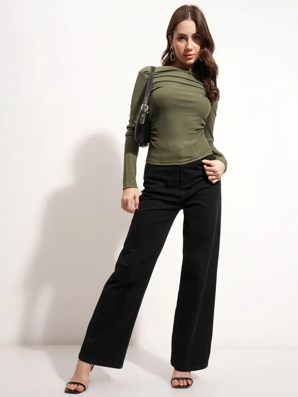 Solid Regular Fit T-Shirt