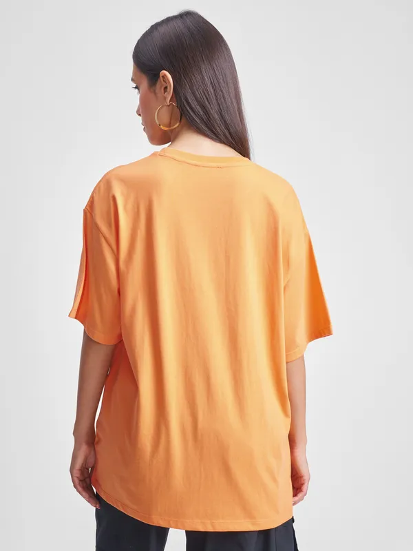 Applique Oversized Fit T-Shirt