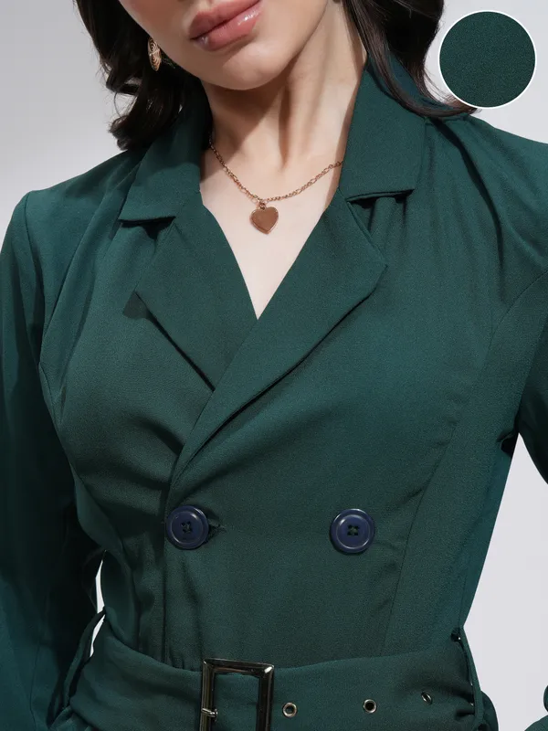 Solid Regular Fit Jumpsuit