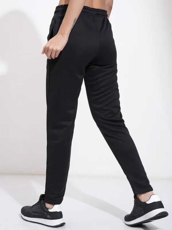  Tokyo Talkies Women Black Slim Fit Track Pants