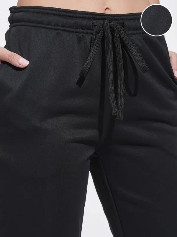  Tokyo Talkies Women Black Slim Fit Track Pants