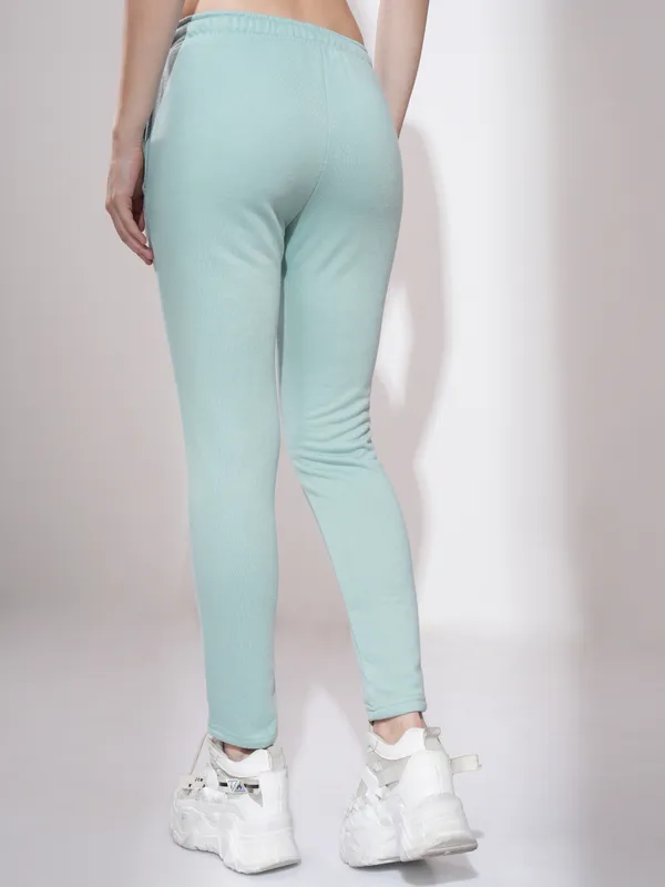 Tokyo Talkies Women Blue Slim Fit Track Pants