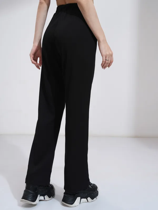 Tokyo Talkies Women Black Slim Fit Track Pants