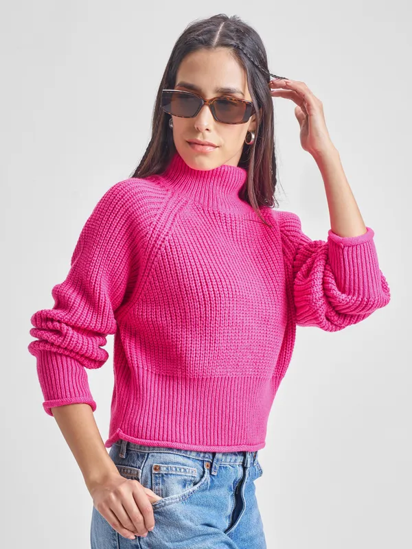 Women Solid Sweaters