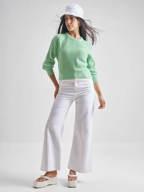 Women Solid Sweaters