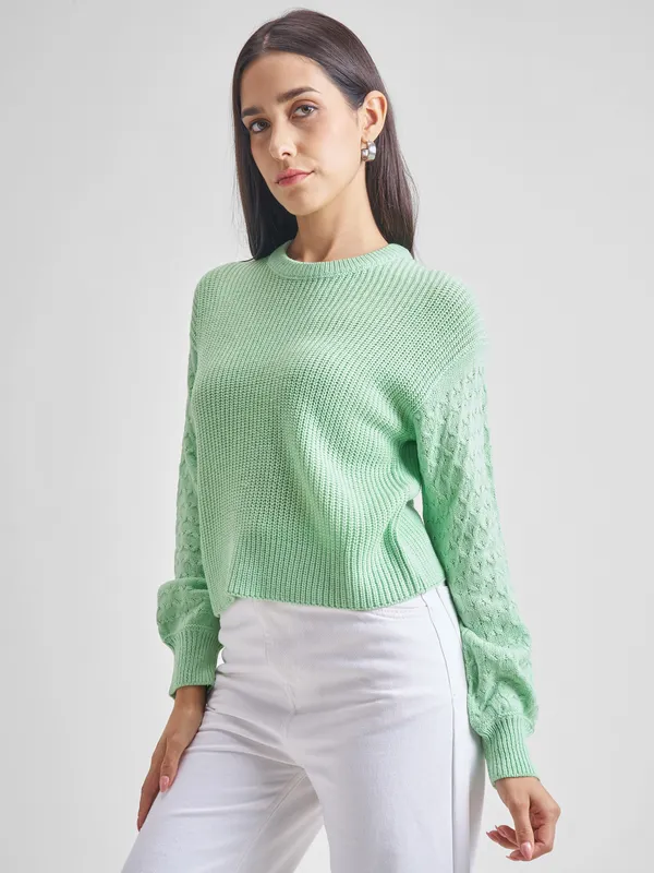 Women Solid Sweaters