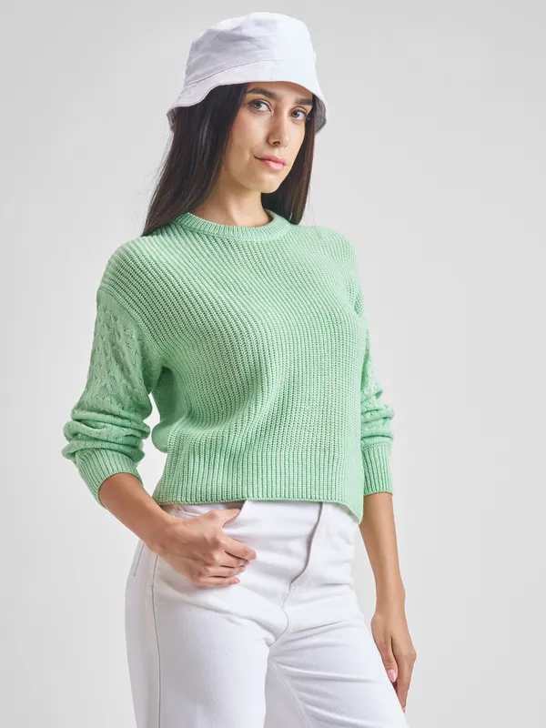 Women Solid Sweaters