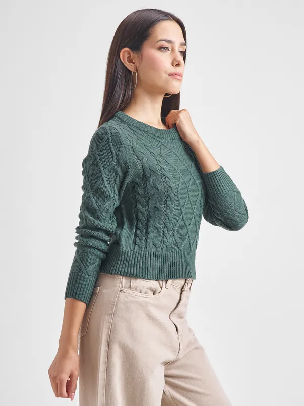 Women Solid Sweaters