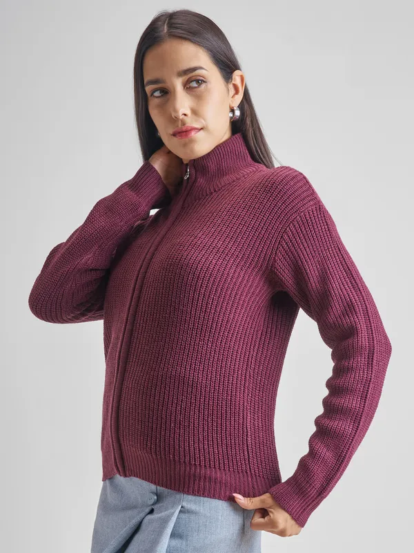 Women Solid Sweaters