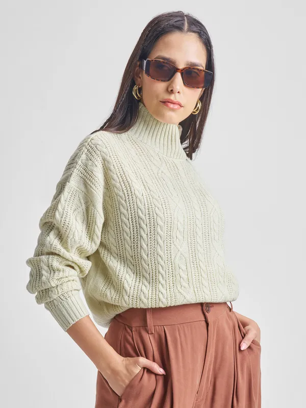 Women Solid Sweaters