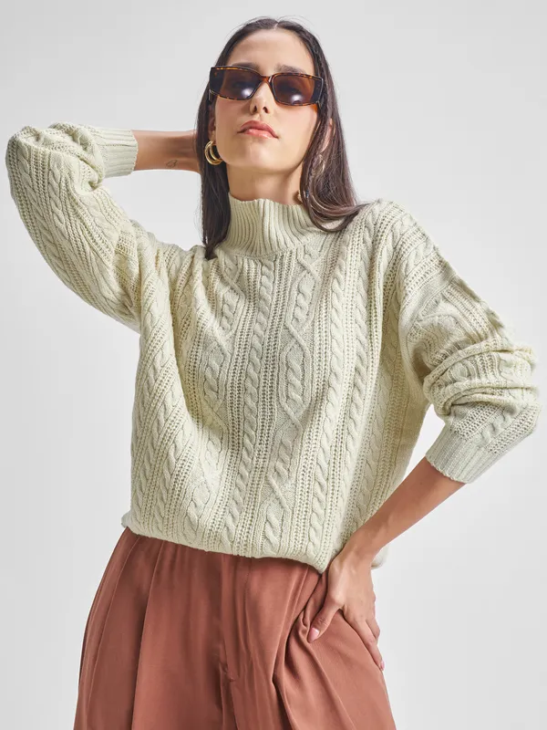 Women Solid Sweaters