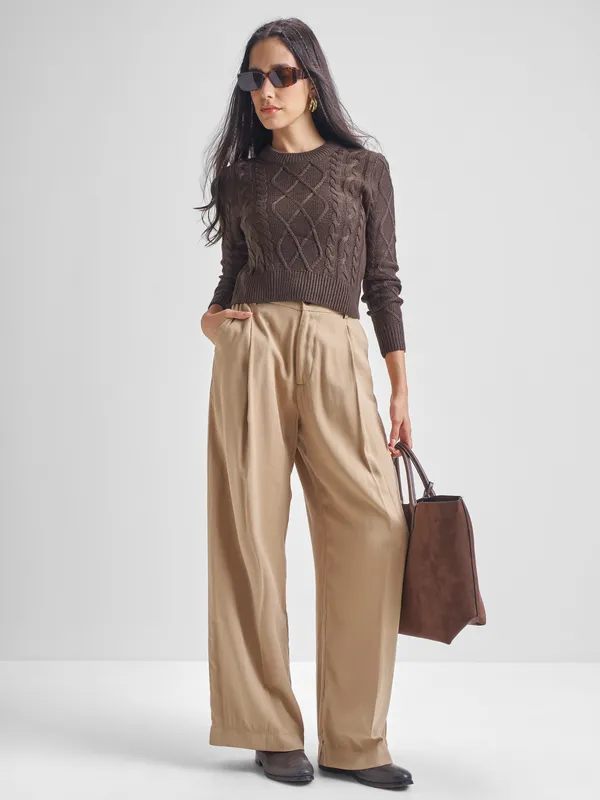 Women Solid Sweaters