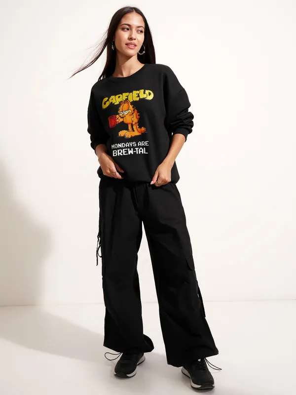 Garfield Women Printed Sweatshirt