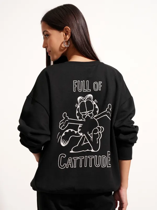 Garfield Women Printed Sweatshirt