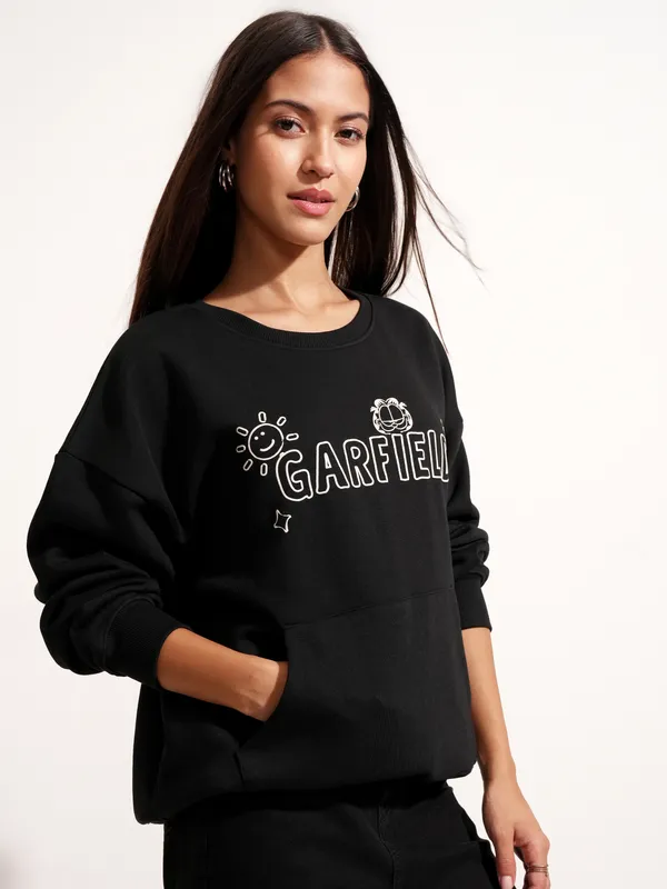Garfield Women Printed Sweatshirt