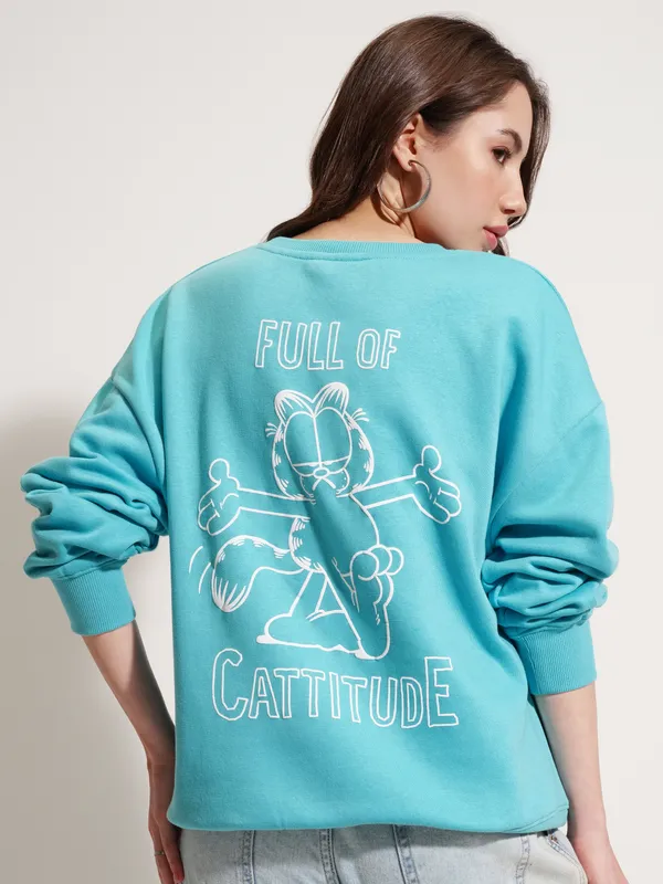 Garfield Women Printed Sweatshirt