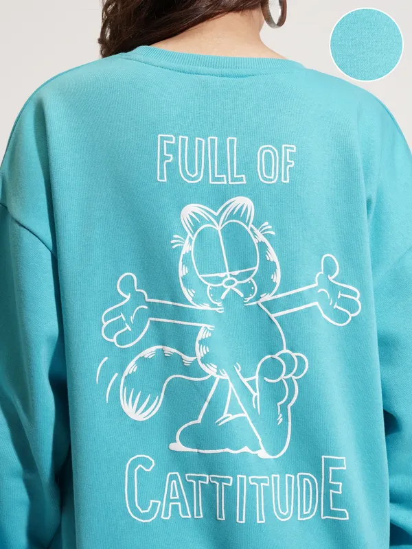 Garfield Women Printed Sweatshirt