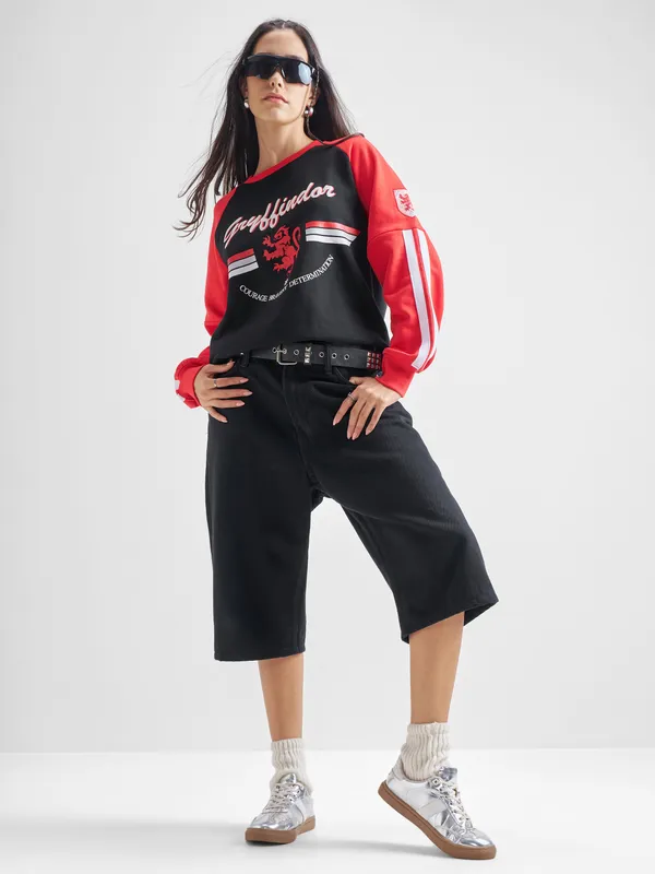 Harry Potter Women Printed Sweatshirt