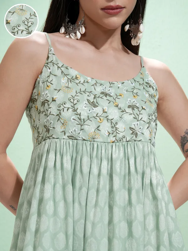 Embroidered Maxi Dress