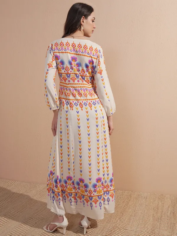 Printed Maxi Dress
