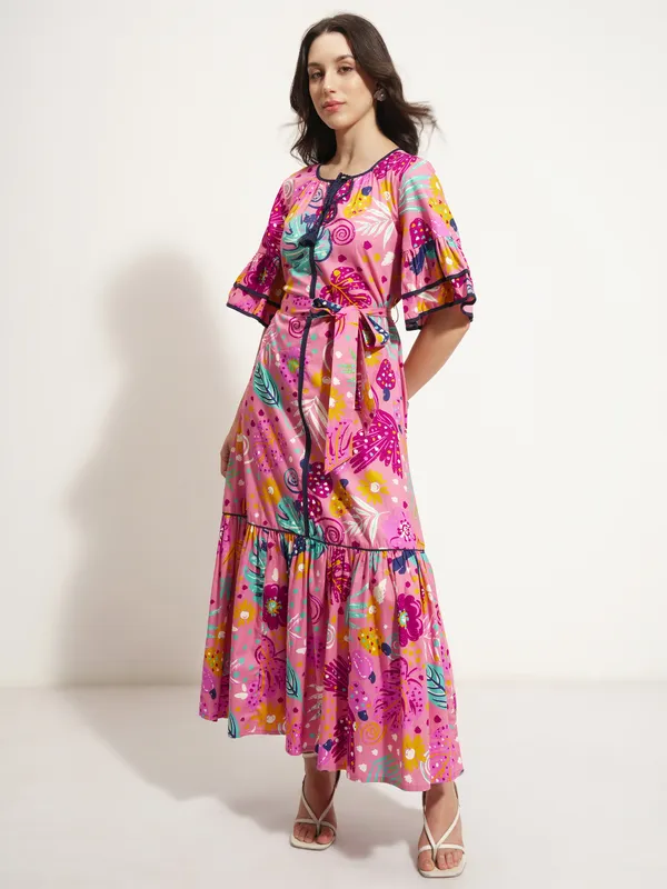 Printed Maxi Dress