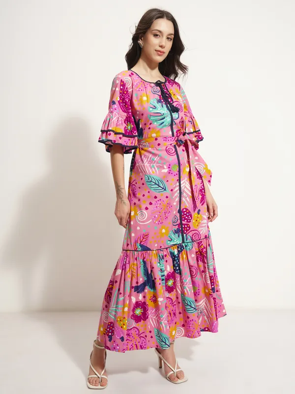 Printed Maxi Dress