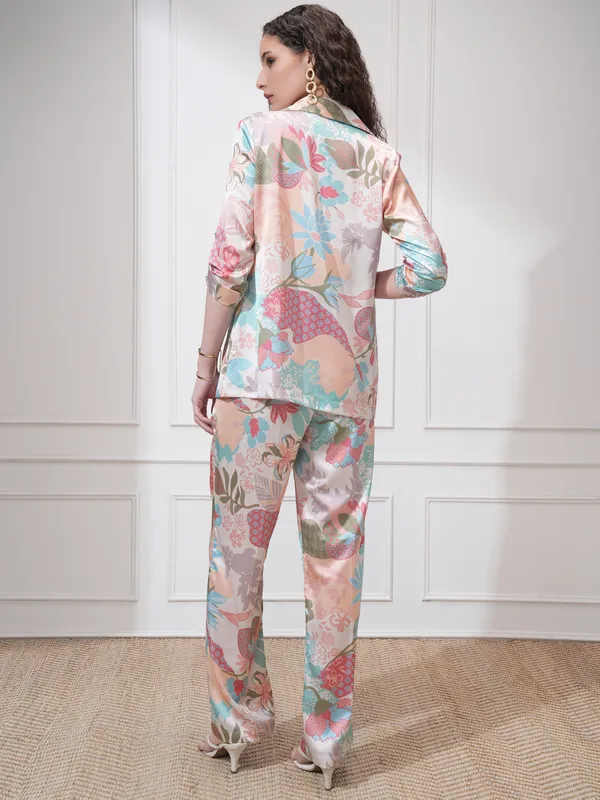 Women Blazer With Trouser Co-Ords