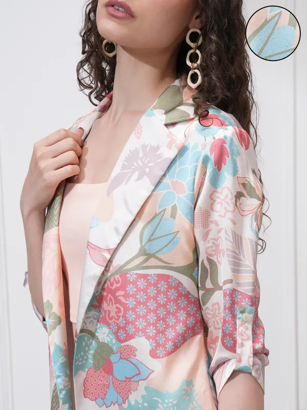 Women Blazer With Trouser Co-Ords