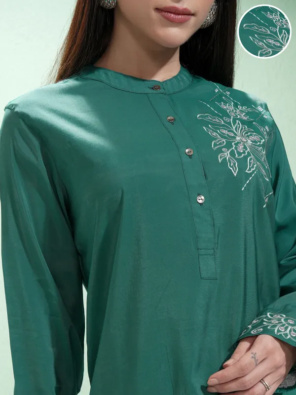 Women Tunic With Palazzos Co-Ords