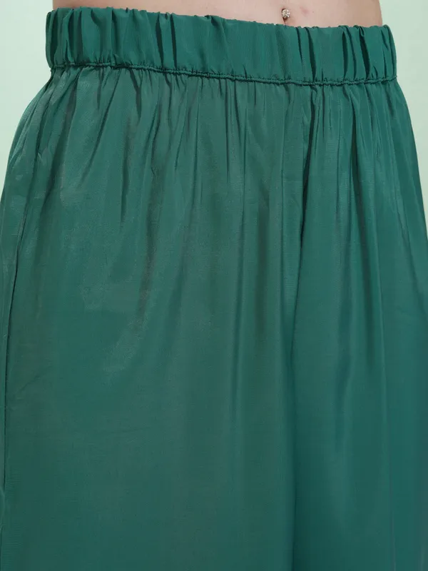 Women Tunic With Palazzos Co-Ords