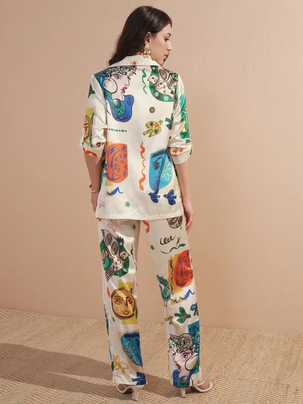 Women Blazer With Trouser Co-Ords