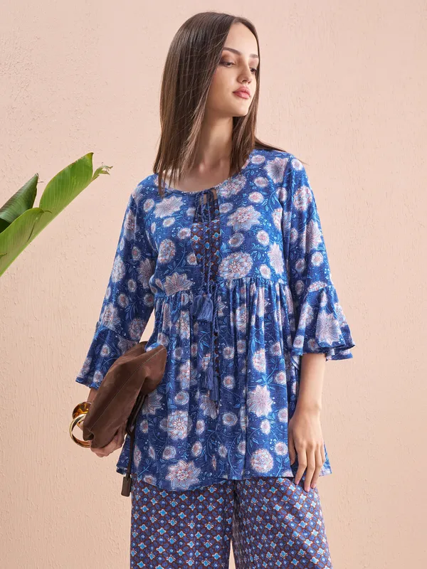 Women Top With Palazzos Co-Ords