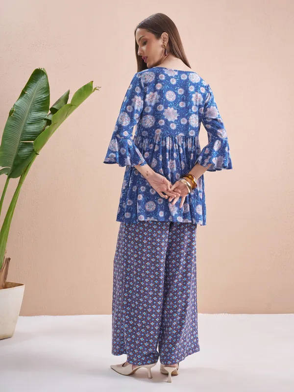 Women Top With Palazzos Co-Ords