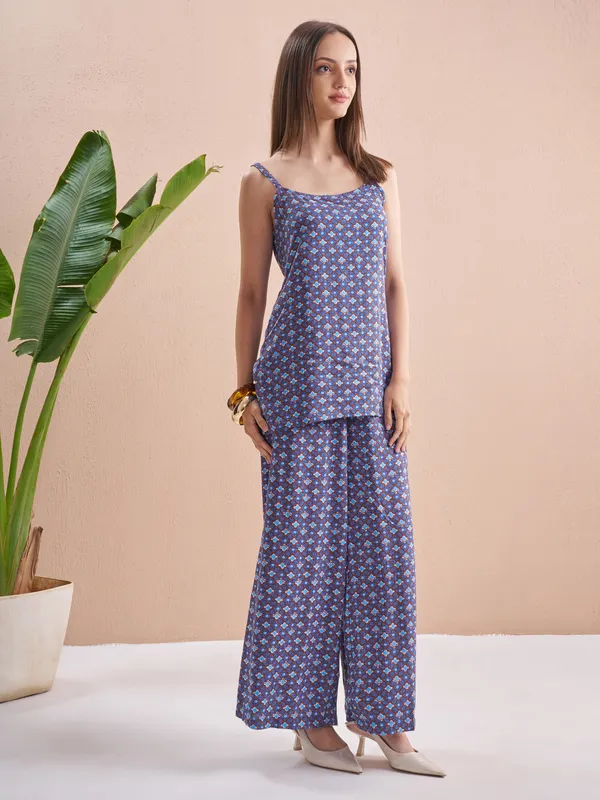 Women Top With Palazzos Co-Ords