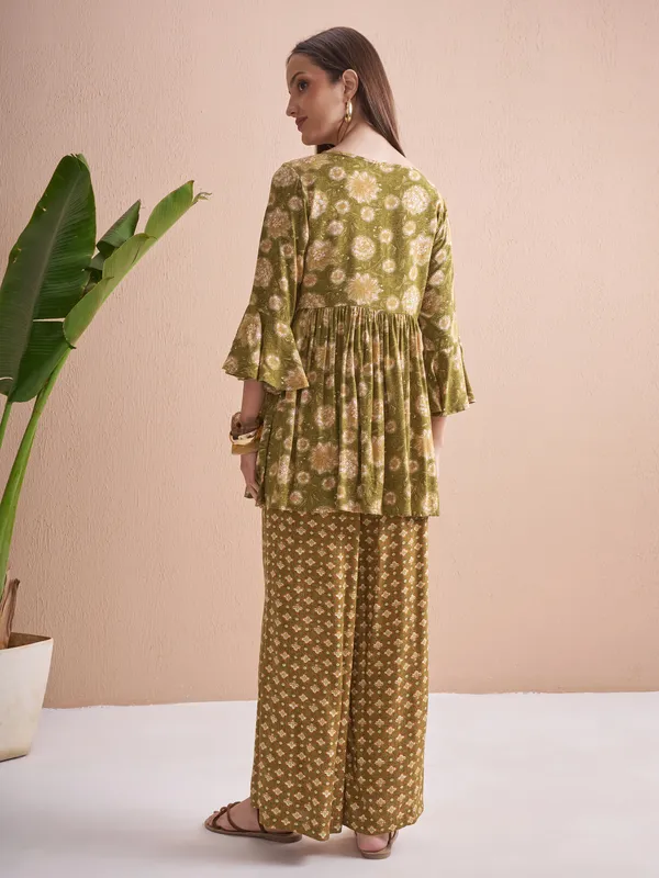 Women Top With Palazzos Co-Ords