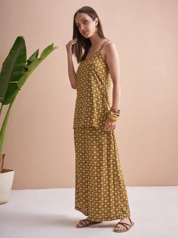 Women Top With Palazzos Co-Ords