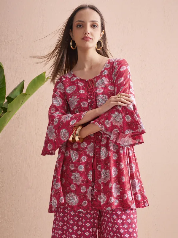 Women Top With Palazzos Co-Ords