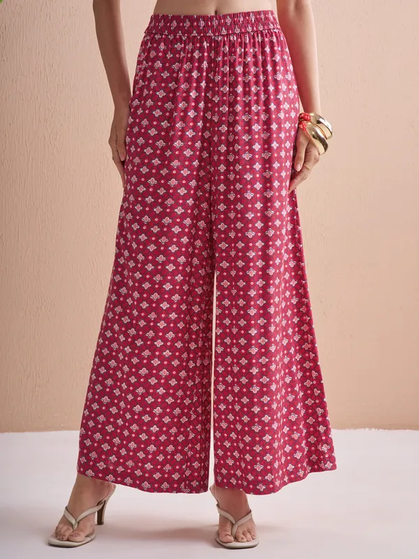 Women Top With Palazzos Co-Ords