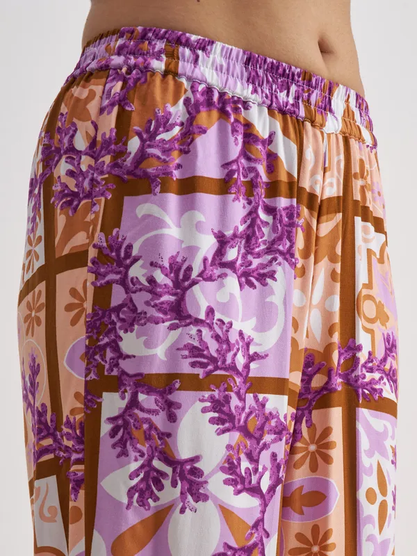 Vishudh Women Multi Top With Trouser Co-Ords