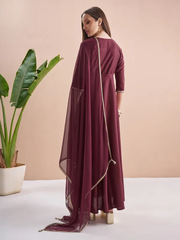 Embroidered Maxi Dress