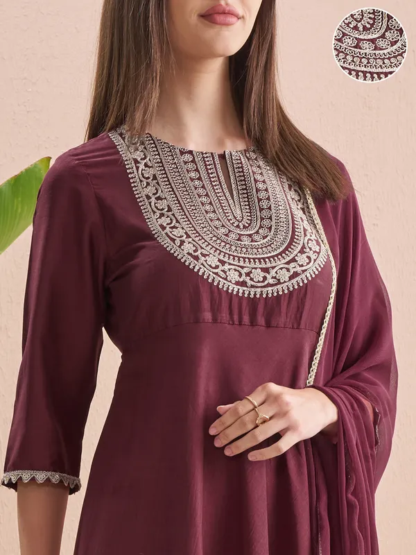 Embroidered Maxi Dress