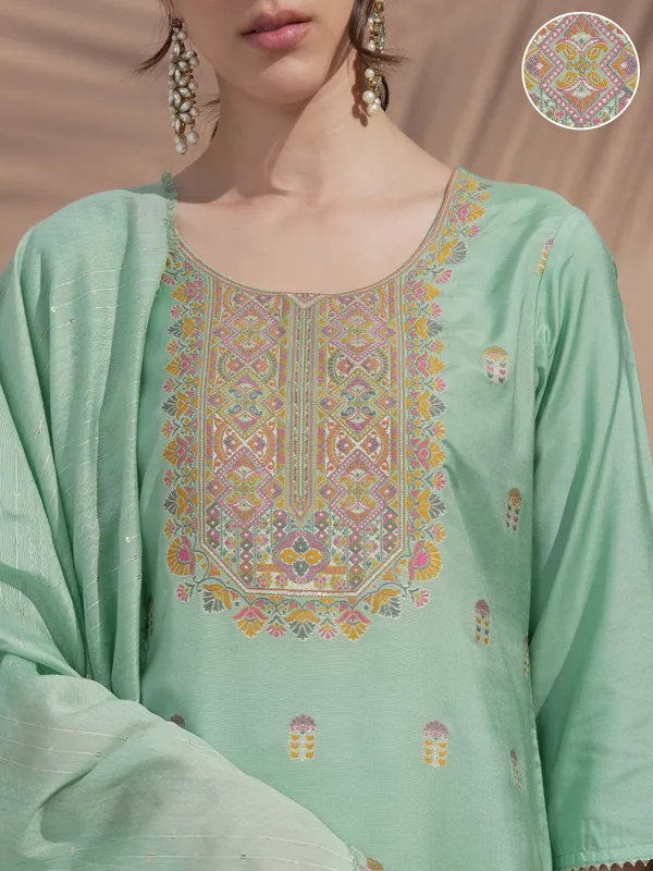 Women Kurta With Trouser And Dupatta